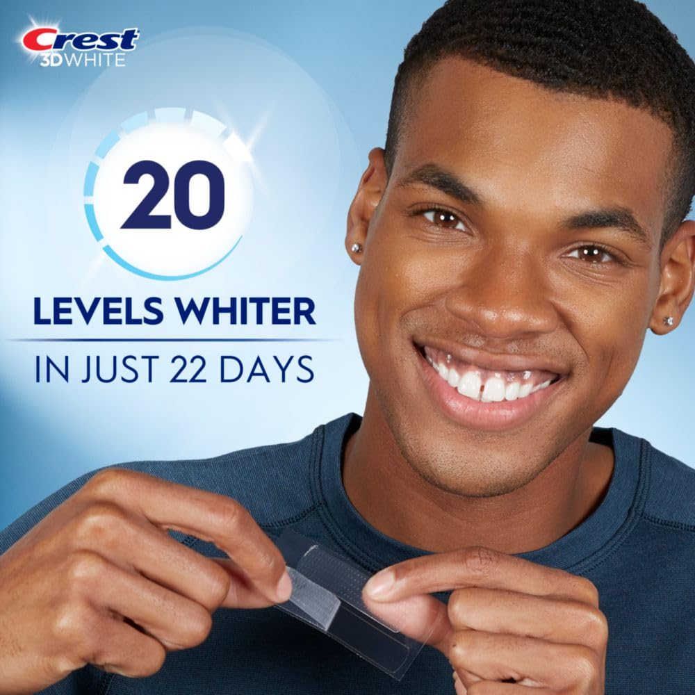 Crest 3D Whitestrips Professional Effects 3D White Teeth Whitening Strip Kit, 44 Strips (22 Count Pack)