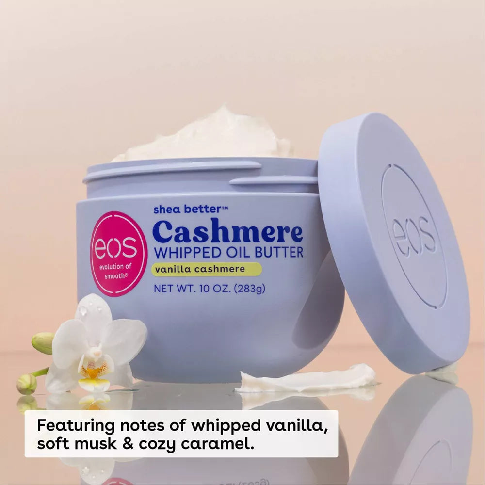 EOS Shea Better Cashmere Whipped Oil Body Butter - 283g