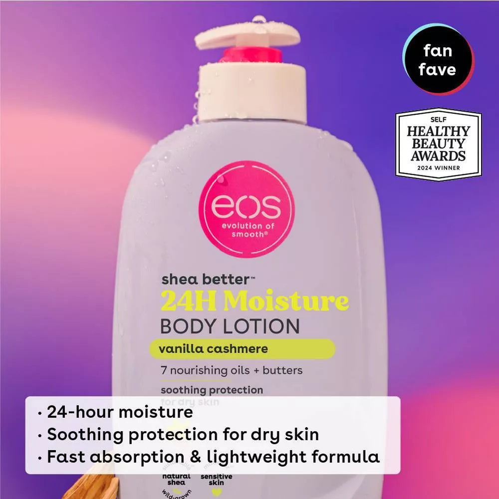 EOS Shea Better Moisture Body Lotion - Vanilla Cashmere 473 ml