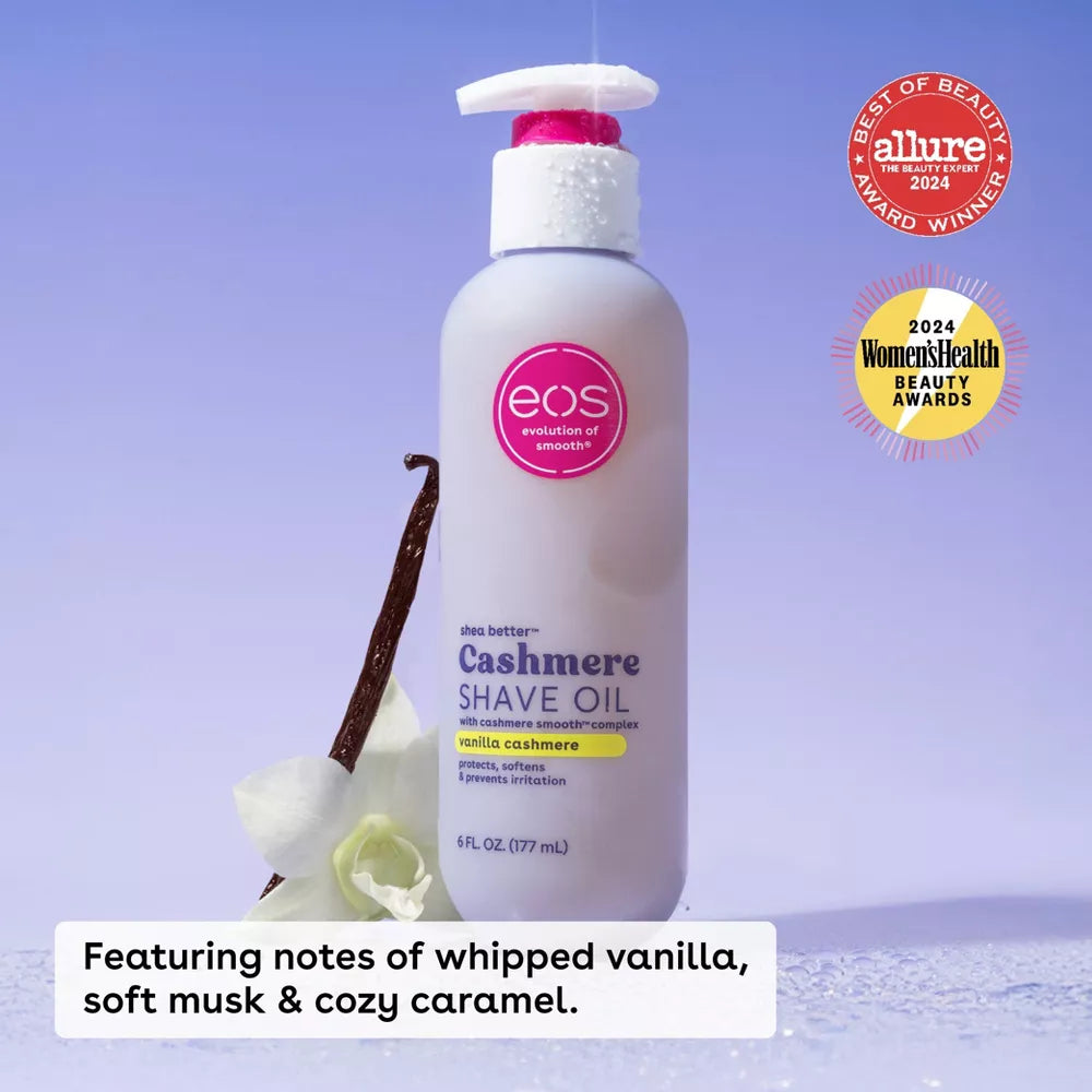 eos Shave Oil Serum - Vanilla Cashmere 177ml