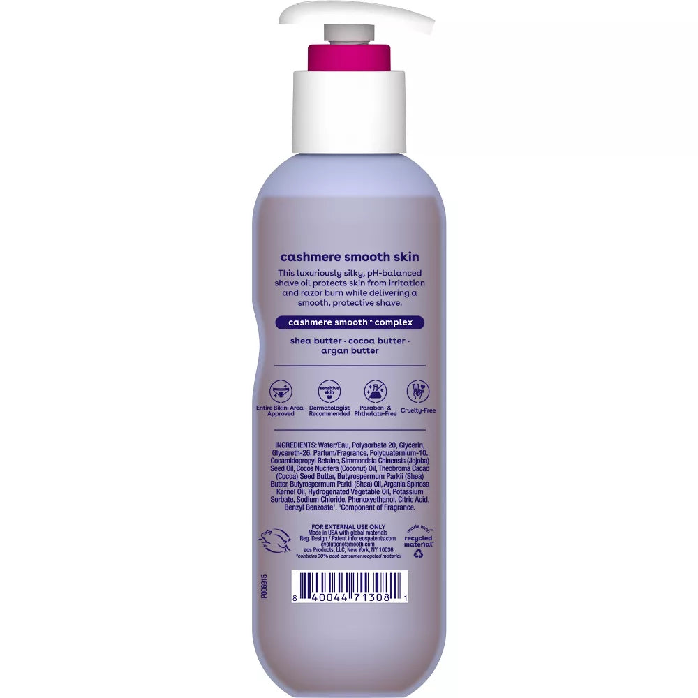 eos Shave Oil Serum - Vanilla Cashmere 177ml